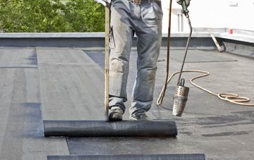 flat roof replacement Upleadon Court, Gloucestershire