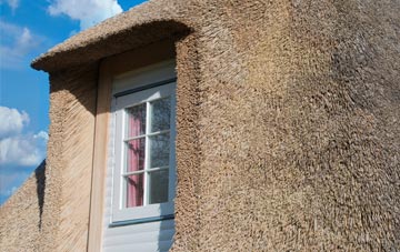 Upleadon Court thatch roof disadvantages